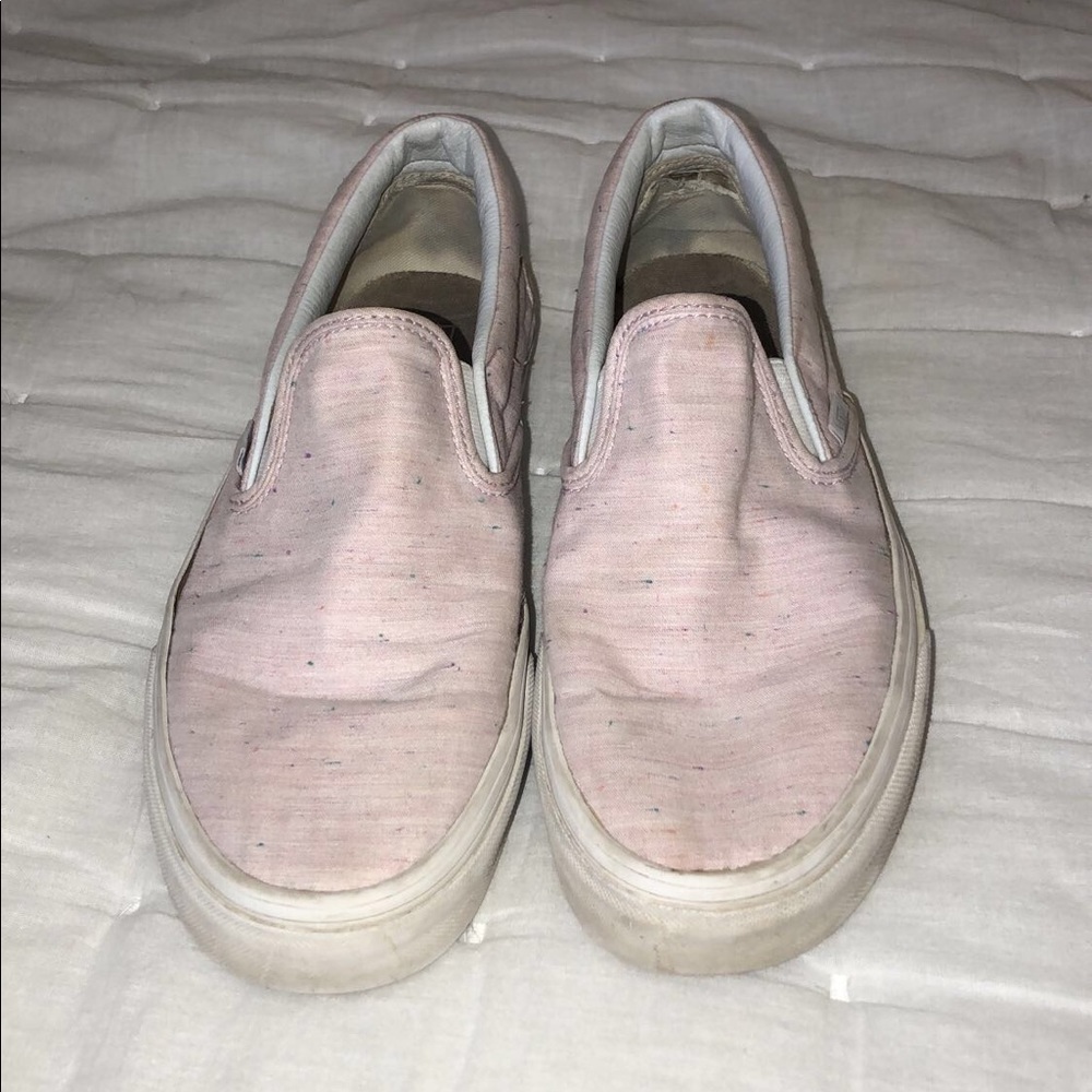 Pink Jersey Vans